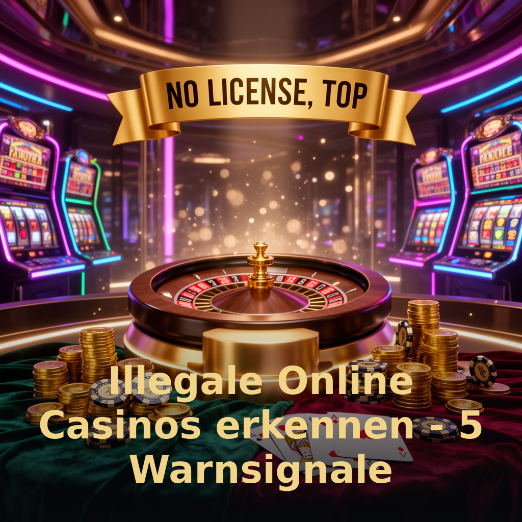 Illegale Online Casinos erkennen - 5 Warnsignale